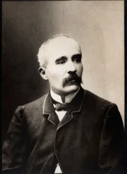 Porträt von Georges Clemenceau (1841-1929), französischer Politiker und Journalist